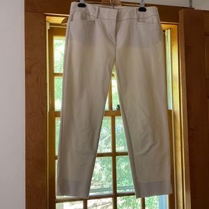 Anne Taylor Loft cropped womens khaki dress pants, size 8 NWOT